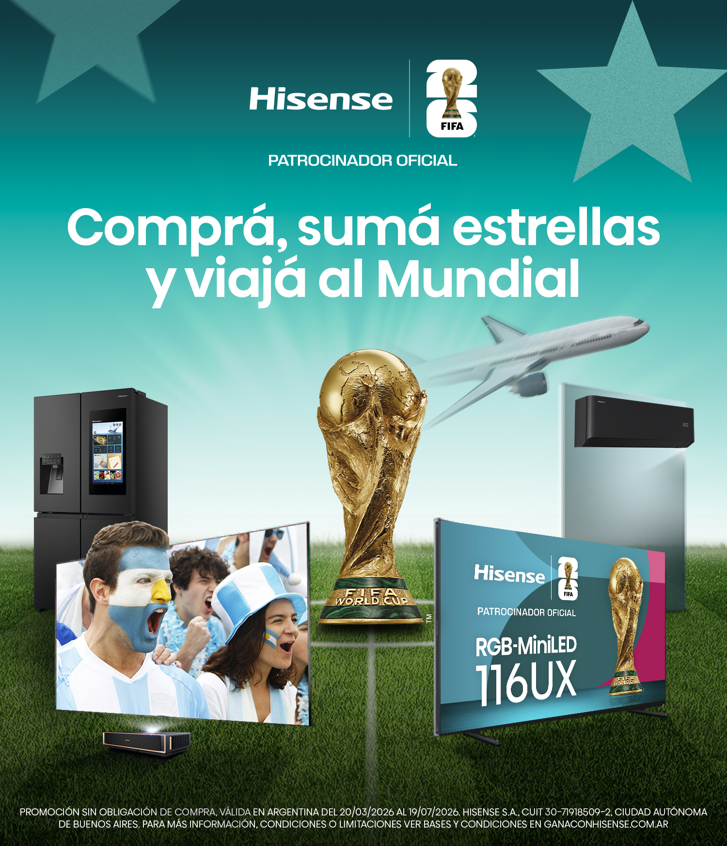 Comprá, sumá estrellas y viajá al Mundial